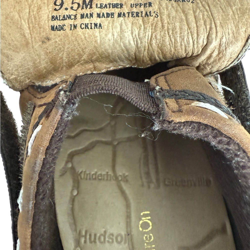 J-41 Jeep Essence Hiking Round Toe Flats Brown Shoe Size 9.5 - Picture 7 of 9